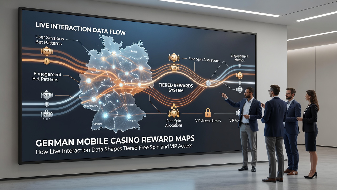 Detaillierte Darstellung von VIP-Stufen und datengestützten Freispiel-Freischaltungen auf mobilen Casino-Plattformen