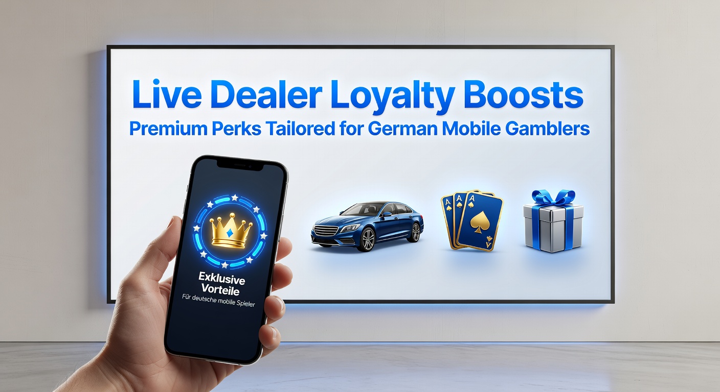 Deutscher Mobile-Glücksspieler genießt Live-Dealer-Sitzung mit Loyalty-Perks auf Smartphone