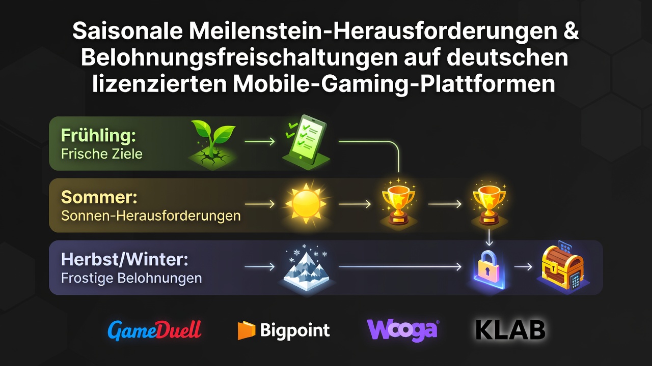 Saisonale Meilenstein-Challenges in mobilen Gaming-Apps auf deutschen Plattformen