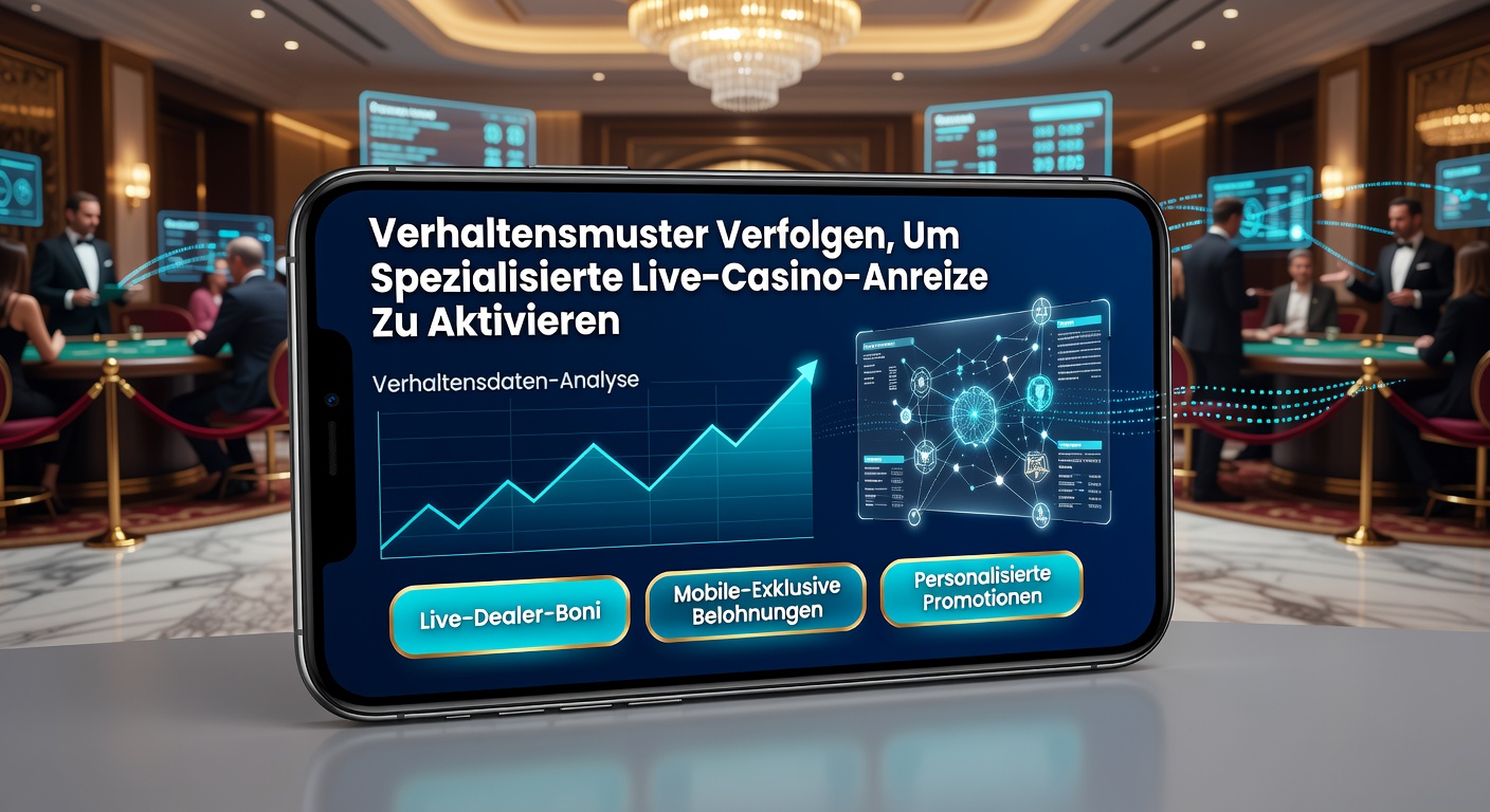 Darstellung der Verfolgung von Spielerverhalten auf mobilen Geräten in deutschen Casinos